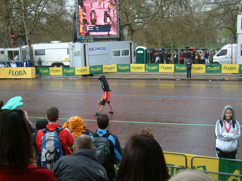 London Marathon Finish